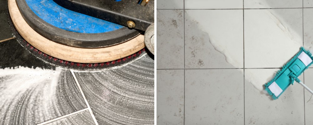 Tile, Grout, and Vinyl Flooring Cleaning